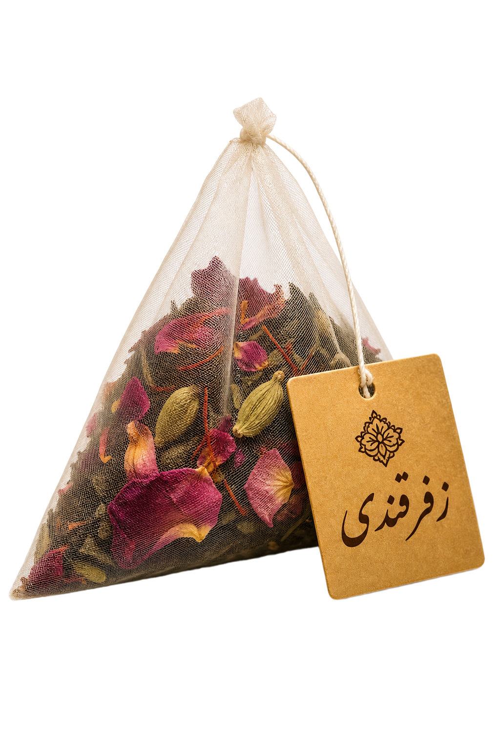 Zafarghandi silken tea sachet